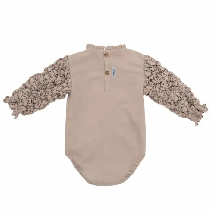 Donsje Amsterdam Bodysuits and Playsuits Baby Ibella Romper Lavender Brown