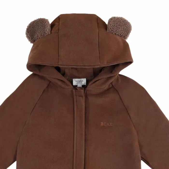 Donsje Amsterdam Bodysuits and Playsuits Baby Lonik Jumpsuit Pecan Brown