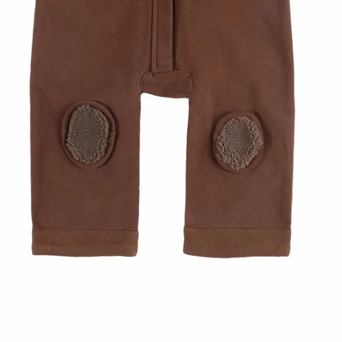 Donsje Amsterdam Bodysuits and Playsuits Baby Lonik Jumpsuit Pecan Brown