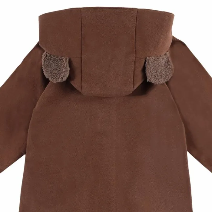 Donsje Amsterdam Bodysuits and Playsuits Baby Lonik Jumpsuit Pecan Brown