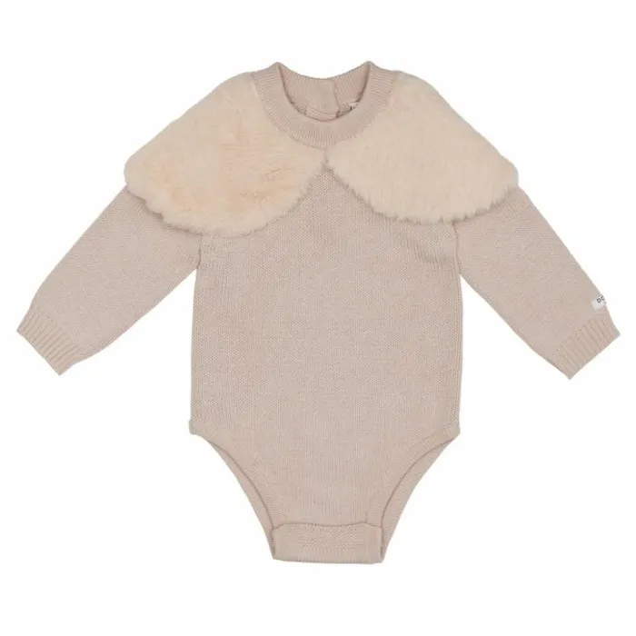 Donsje Amsterdam Bodysuits and Playsuits Baby Maudi Romper Soft Sand