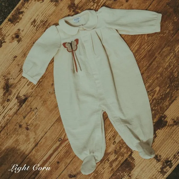 Donsje Amsterdam Bodysuits and Playsuits Baby Nanieke Onesie Rose Mocha