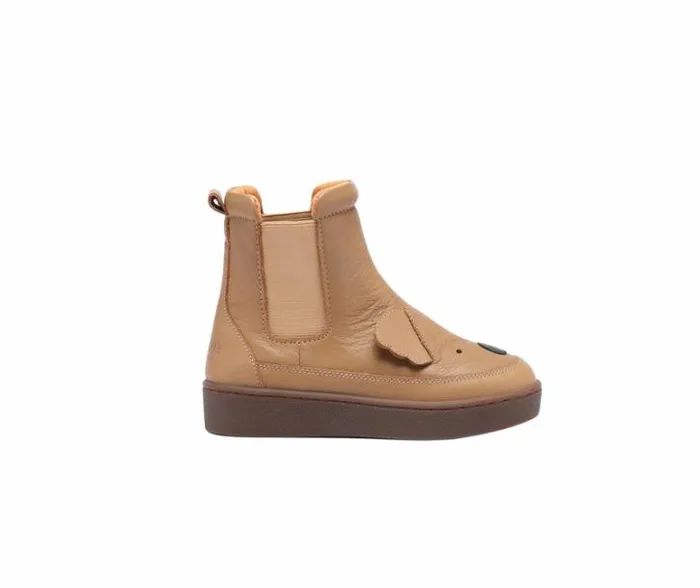 Donsje Amsterdam Boots Boys Thuru Classic Boots Truffle Leather