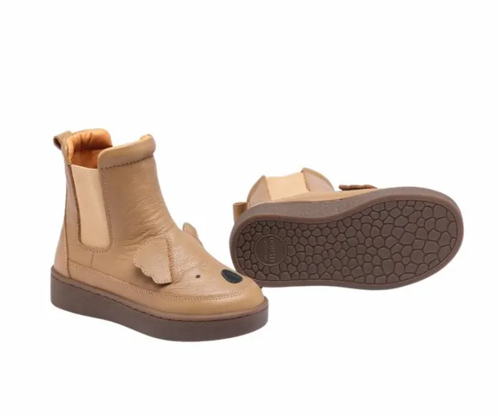 Donsje Amsterdam Boots Boys Thuru Classic Boots Truffle Leather