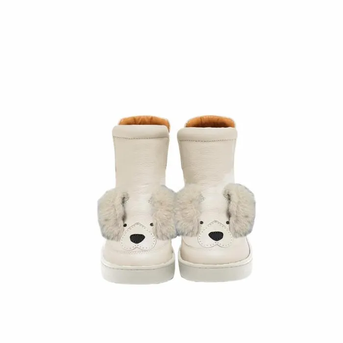 Donsje Amsterdam Boots Boys Thuru Exclusive Boots Ivory Leather