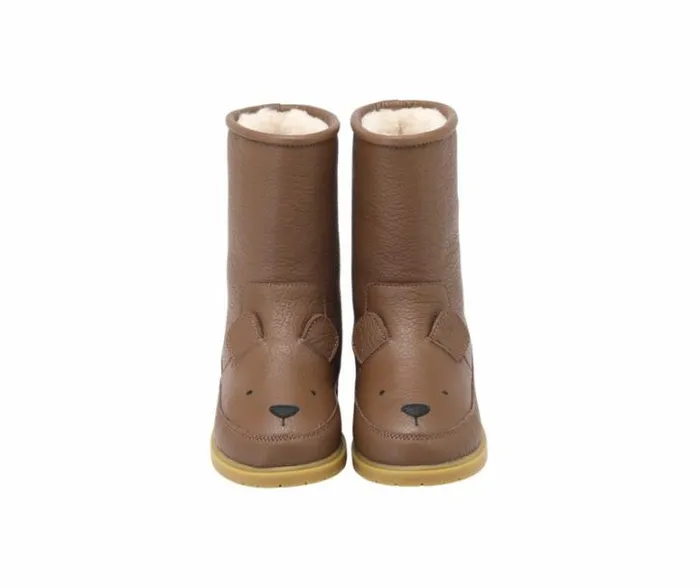 Donsje Amsterdam Boots Boys Wadudu Classic Boots Cognac Leather