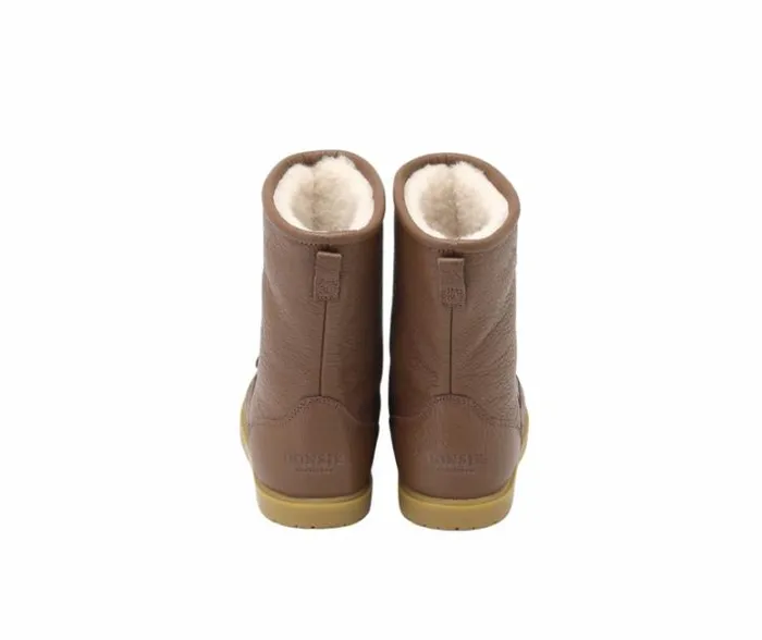 Donsje Amsterdam Boots Boys Wadudu Classic Boots Cognac Leather