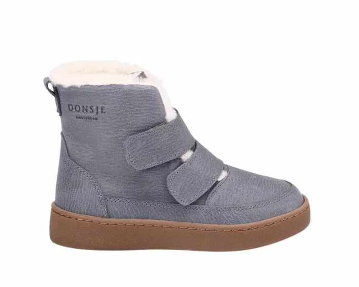 Donsje Amsterdam Boots Girls Clenn Boots Petrol Leather