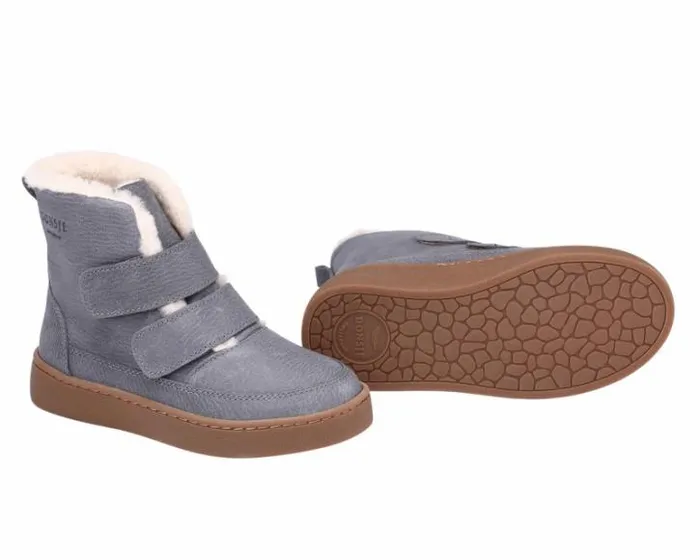 Donsje Amsterdam Boots Girls Clenn Boots Petrol Leather