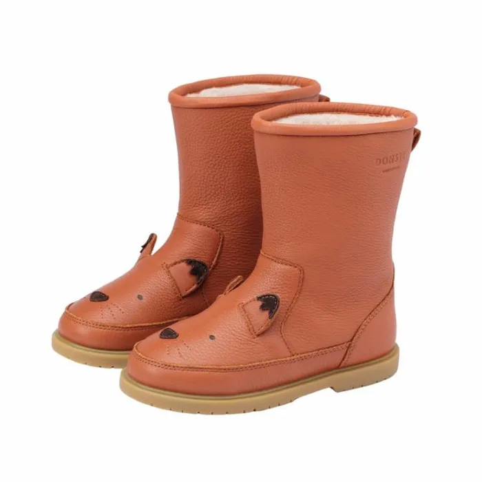 Donsje Amsterdam Boots Girls Wadudu Classic Boots Maple Leather