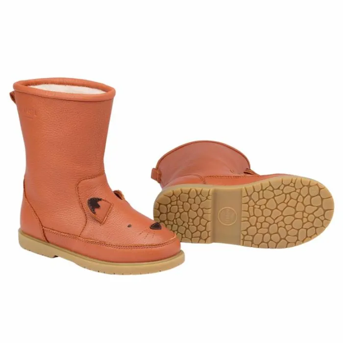 Donsje Amsterdam Boots Girls Wadudu Classic Boots Maple Leather