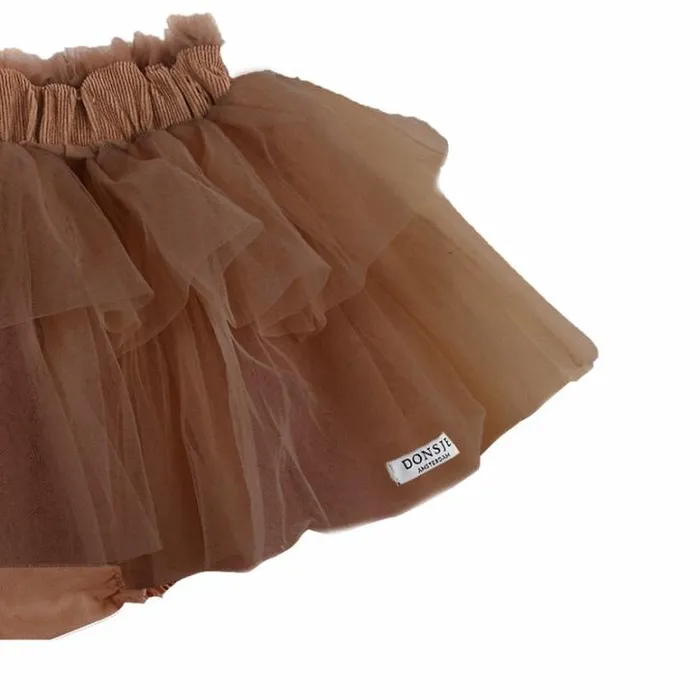 Donsje Amsterdam Dresses and Skirts Baby Qowlo Skirt Clay