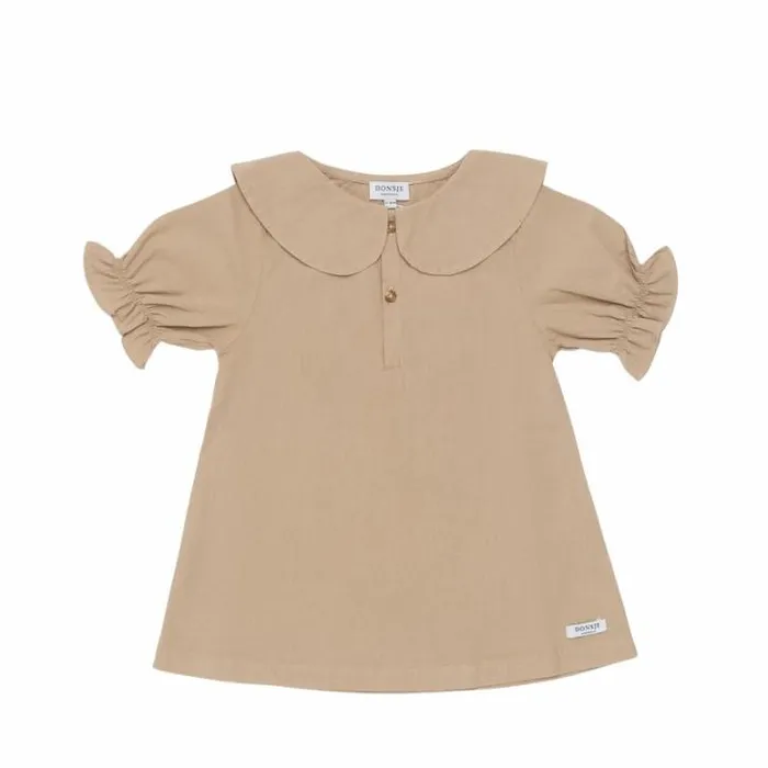 Donsje Amsterdam Dresses and Skirts Baby Vini Dress Latte