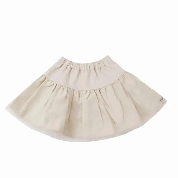 Donsje Amsterdam Dresses and Skirts Girls Alex Skirt Ecru