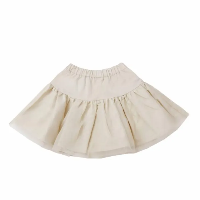 Donsje Amsterdam Dresses and Skirts Girls Alex Skirt Ecru