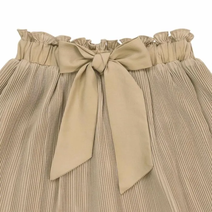 Donsje Amsterdam Dresses and Skirts Girls Plose Skirt Sand