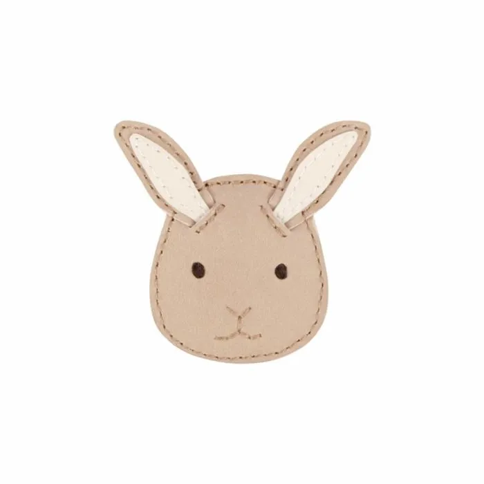 Donsje Amsterdam Hair Accessories Girls Josy Classic Hairclip Taupe Nubuck