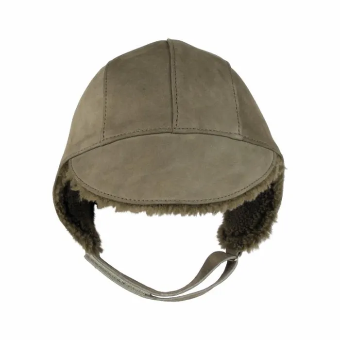 Donsje Amsterdam Hats and Mittens Boys James Hat Stone Nubuck