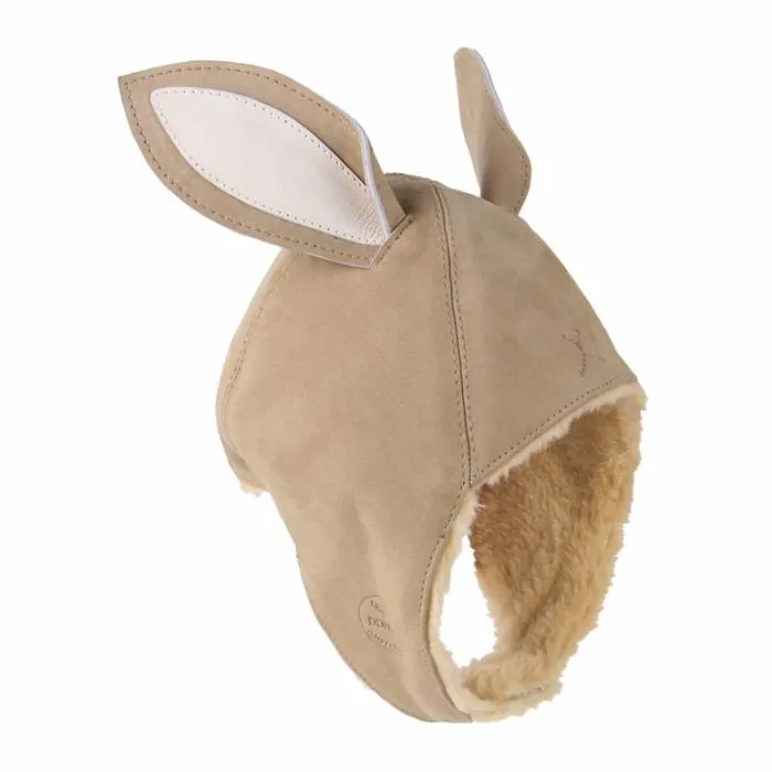Donsje Amsterdam Hats and Mittens Boys Kapi Classic Hat Taupe Nubuck