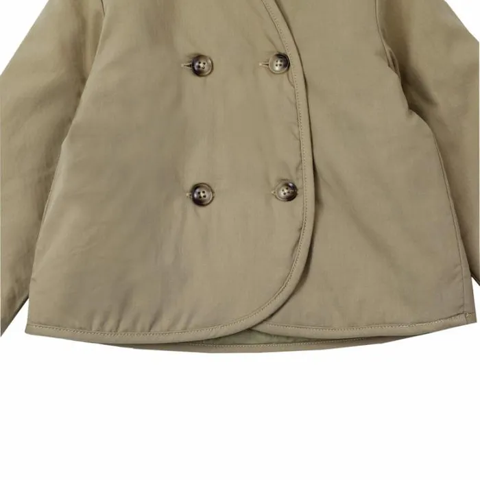 Donsje Amsterdam Jackets and Gilets Baby Berto Jacket Vintage Khaki