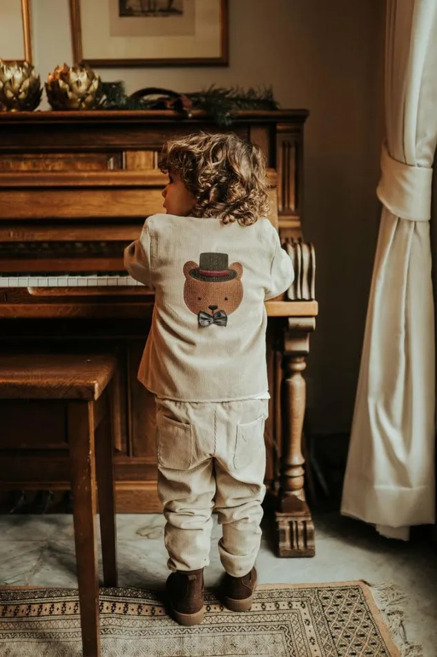 Donsje Amsterdam Jackets and Gilets Baby Braas Blazer Biscotti