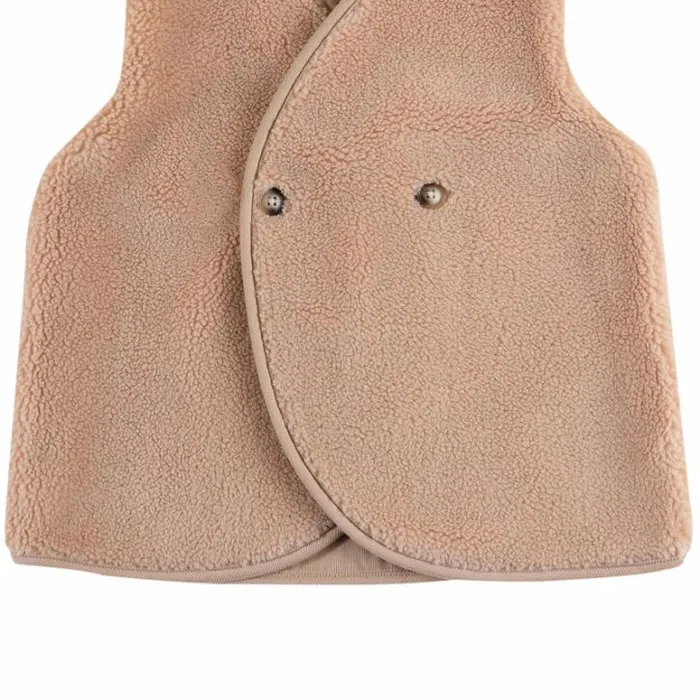 Donsje Amsterdam Jackets and Gilets Boys Monty Gilet Light Coral