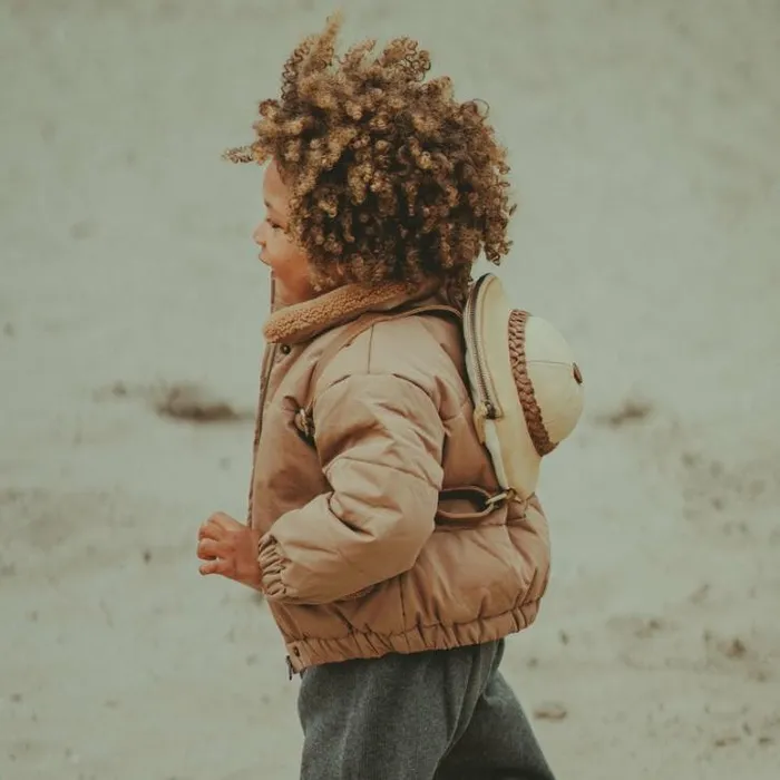 Donsje Amsterdam Jackets and Gilets Boys Wander Jacket Warm Brown