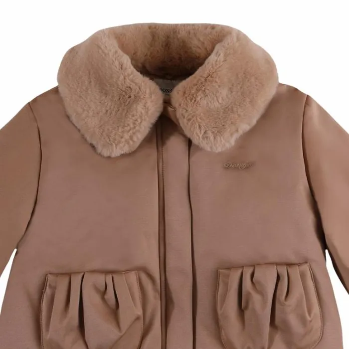 Donsje Amsterdam Jackets and Gilets Girls Bloci Jacket Apricot