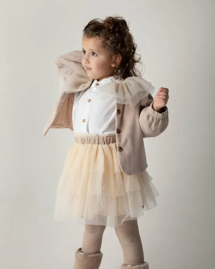 Donsje Amsterdam Jackets and Gilets Girls Dannae Jacket Vintage Rose