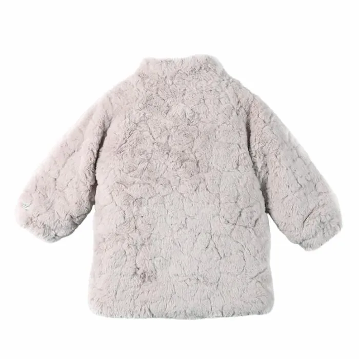 Donsje Amsterdam Jackets and Gilets Girls Mila Jacket Lavender Brown Teddy