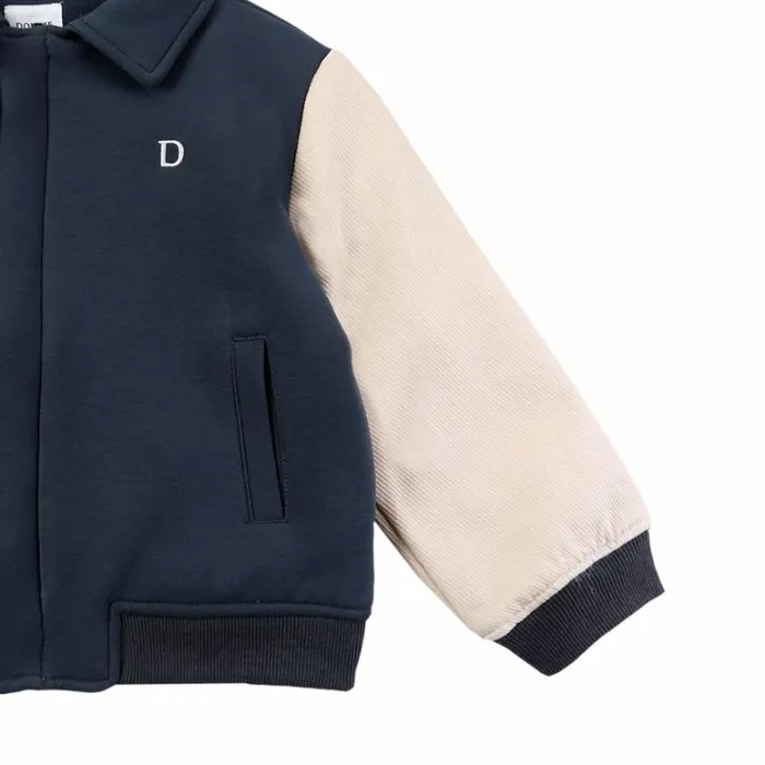 Donsje Amsterdam Jackets and Gilets Girls Pellier Jacket Night Blue