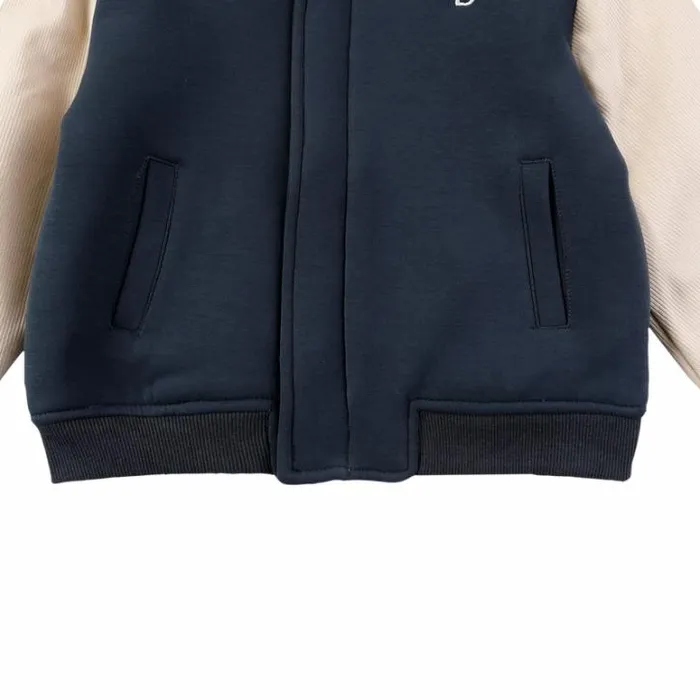 Donsje Amsterdam Jackets and Gilets Girls Pellier Jacket Night Blue