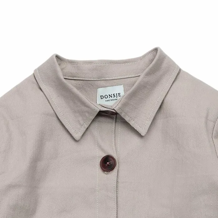 Donsje Amsterdam Jackets and Gilets Girls Sasha Jacket Goose Grey