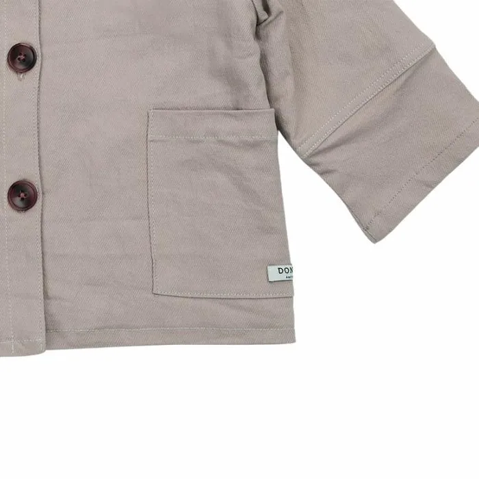 Donsje Amsterdam Jackets and Gilets Girls Sasha Jacket Goose Grey