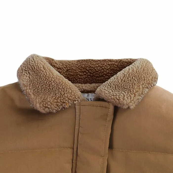 Donsje Amsterdam Jackets and Gilets Girls Wander Jacket Praline
