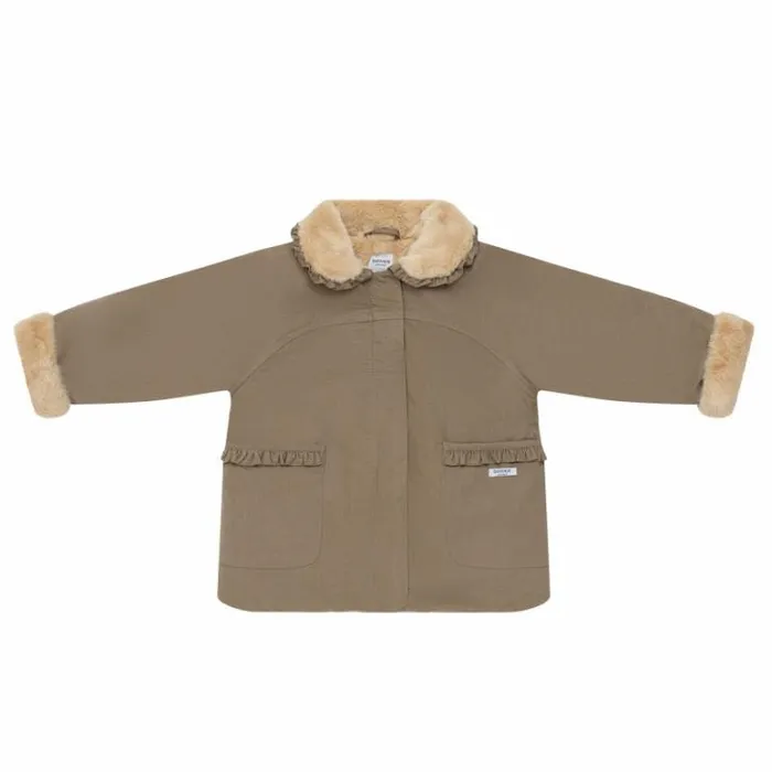 Donsje Amsterdam Jackets and Gilets Girls Yaar Jacket Latte