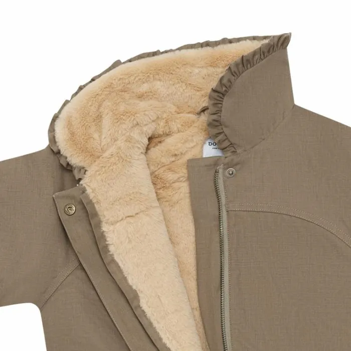 Donsje Amsterdam Jackets and Gilets Girls Yaar Jacket Latte