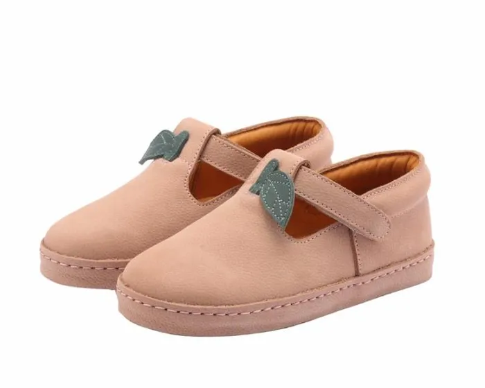 Donsje Amsterdam Low Shoes Girls Bowi Coral Betting Leather