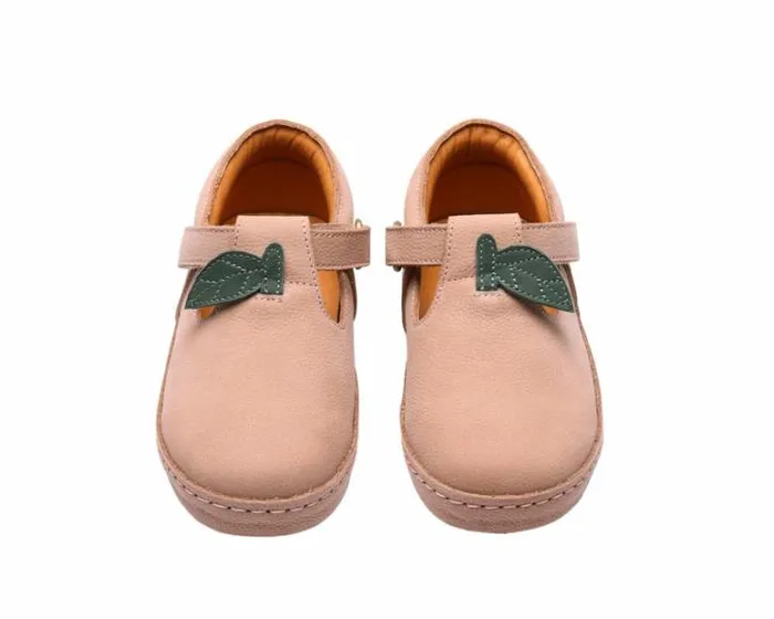 Donsje Amsterdam Low Shoes Girls Bowi Coral Betting Leather