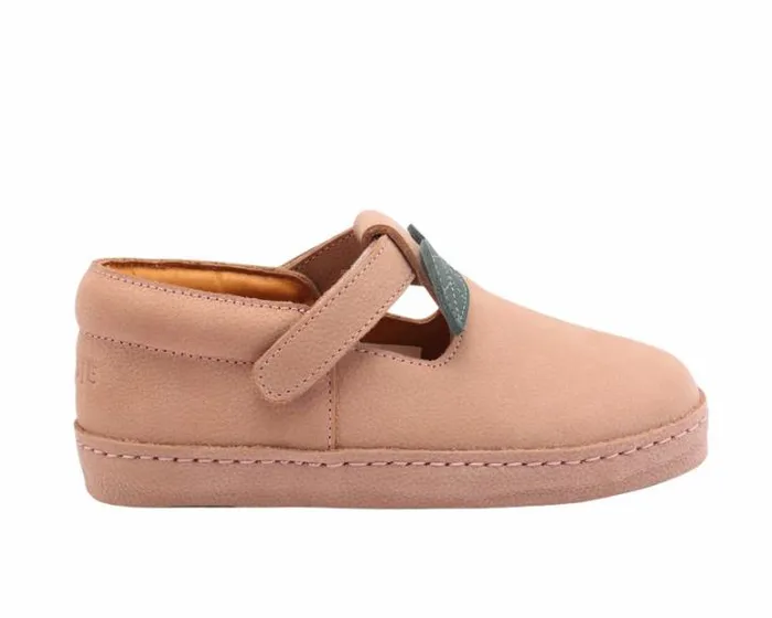 Donsje Amsterdam Low Shoes Girls Bowi Coral Betting Leather