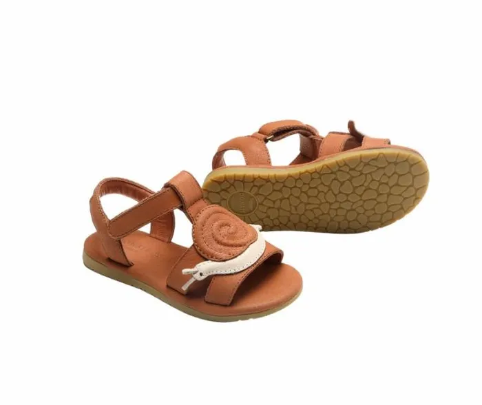 Donsje Amsterdam Sandals Boys Escar Sandals Walnut Leather