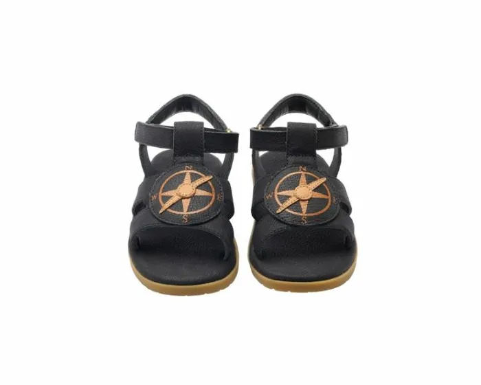 Donsje Amsterdam Sandals Boys Mattia Navy Leather