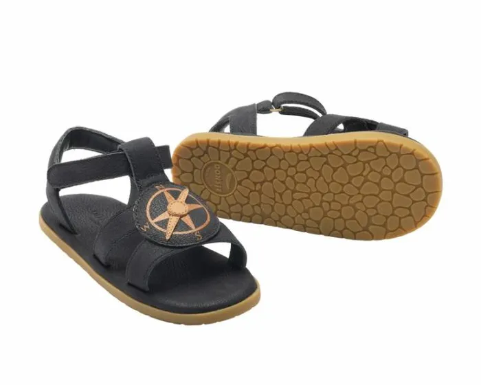 Donsje Amsterdam Sandals Boys Mattia Navy Leather
