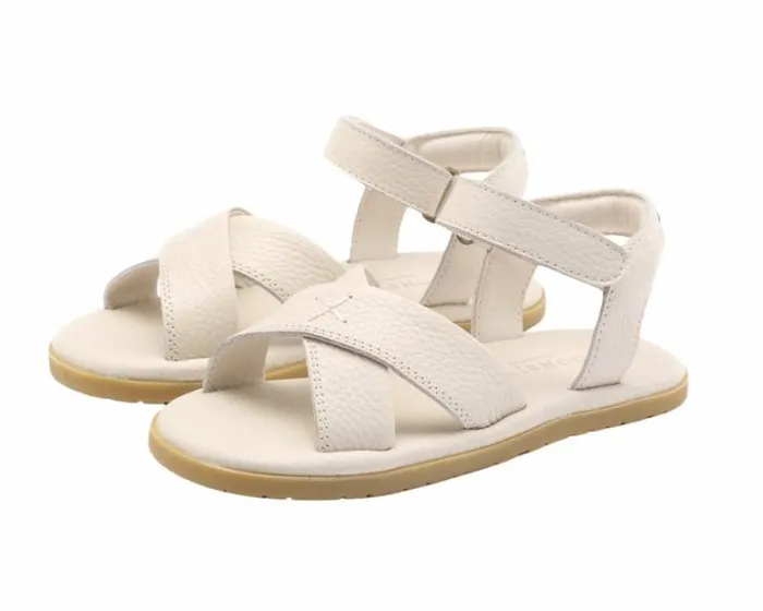 Donsje Amsterdam Sandals Boys Qotis Sandals Off White Leather