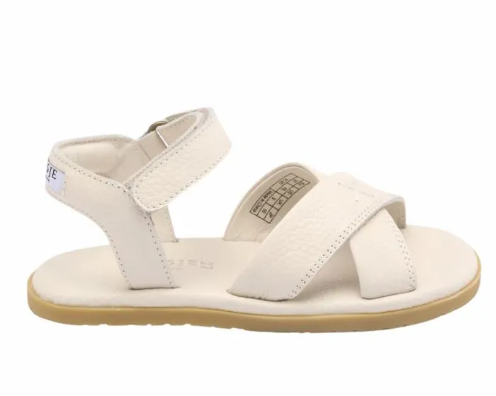 Donsje Amsterdam Sandals Boys Qotis Sandals Off White Leather