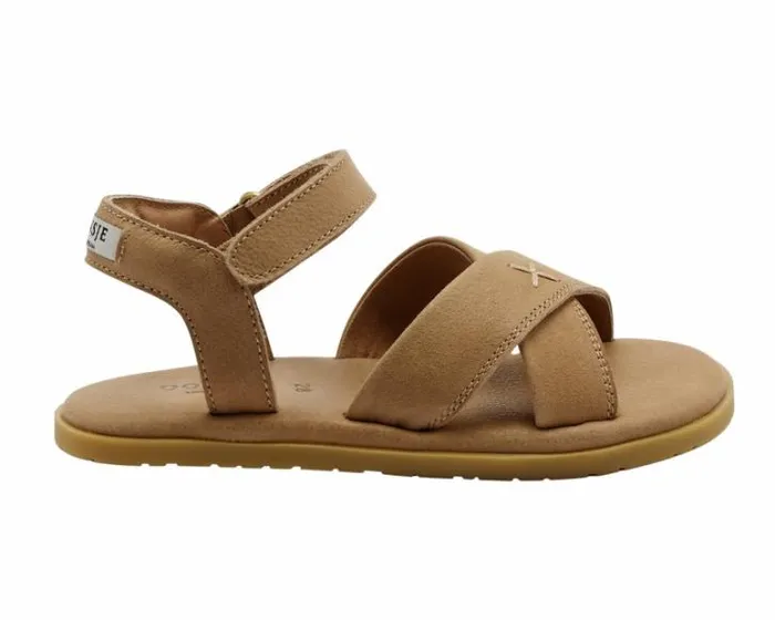 Donsje Amsterdam Sandals Boys Qotis Sandals Taupe Leather