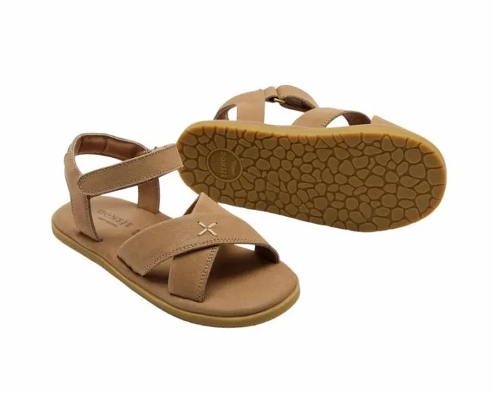 Donsje Amsterdam Sandals Boys Qotis Sandals Taupe Leather