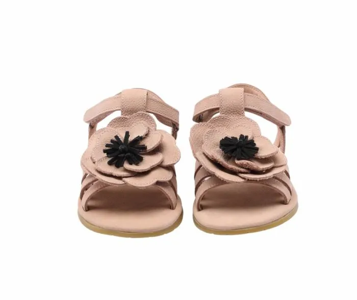 Donsje Amsterdam Sandals Girls Iles Fields Sandals Coral Betting Leather