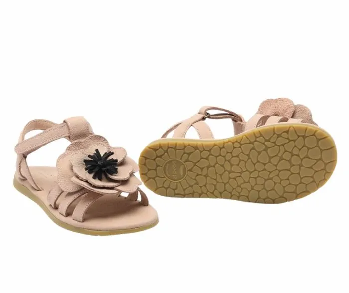Donsje Amsterdam Sandals Girls Iles Fields Sandals Coral Betting Leather