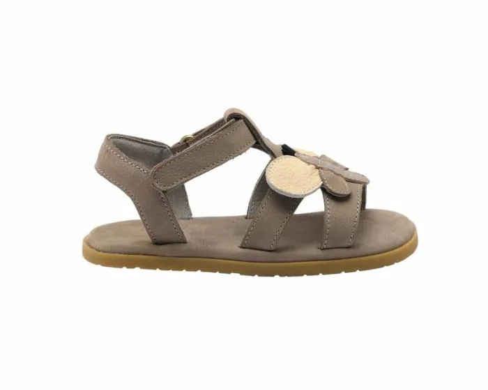 Donsje Amsterdam Sandals Girls Iles Sky Light Grey Betting Leather